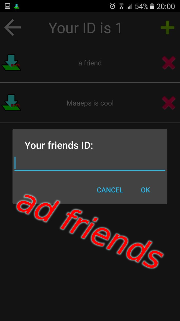maaeps ClickBattle friends offline settings