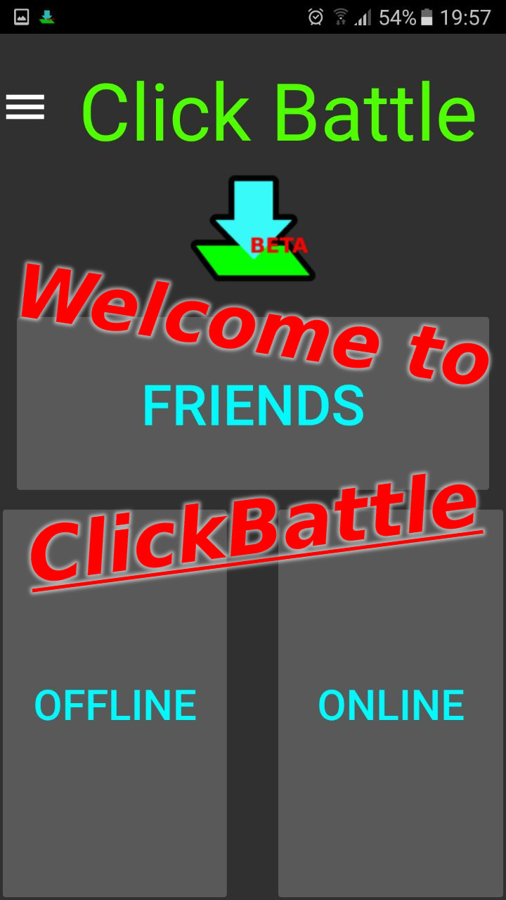 maaeps ClickBattle Start Screen